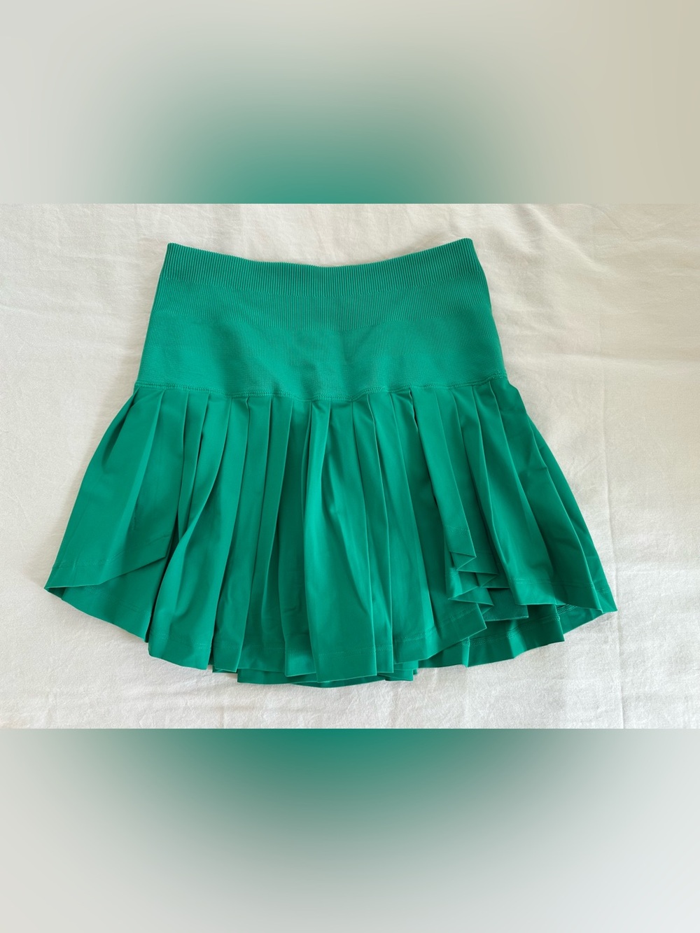 Wilson Green Pleated Tennis Skirt